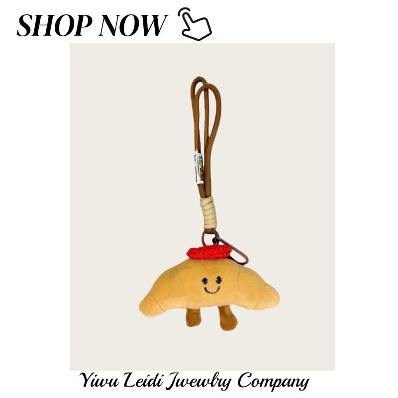 Animal Plush Hat Bag Charm With Cartoon Design For Streetwear Style
