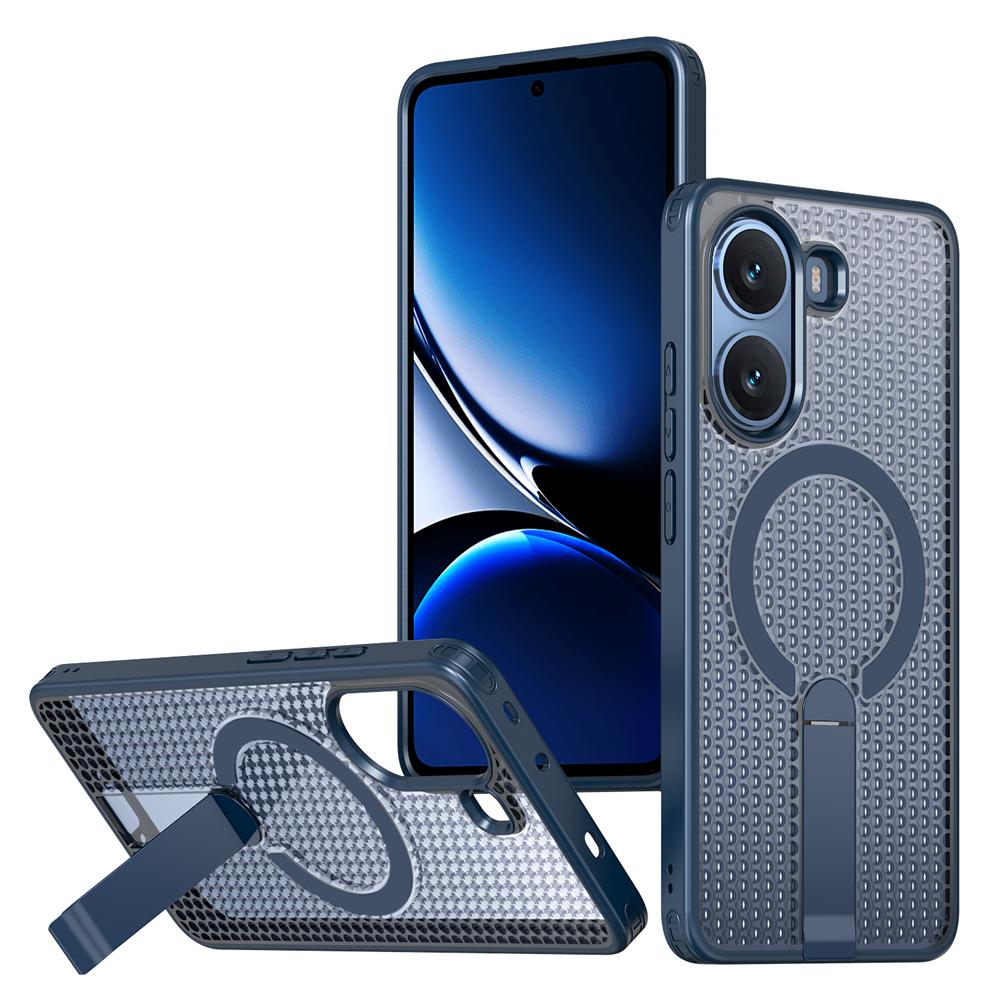 KEYSION Hülle mit Hohlraum zur Wärmeableitung und Magnetfunktion für Xiaomi POCO X7 Pro 5G Kühlständer Stoßfeste Handyhülle für Redmi Turbo 4