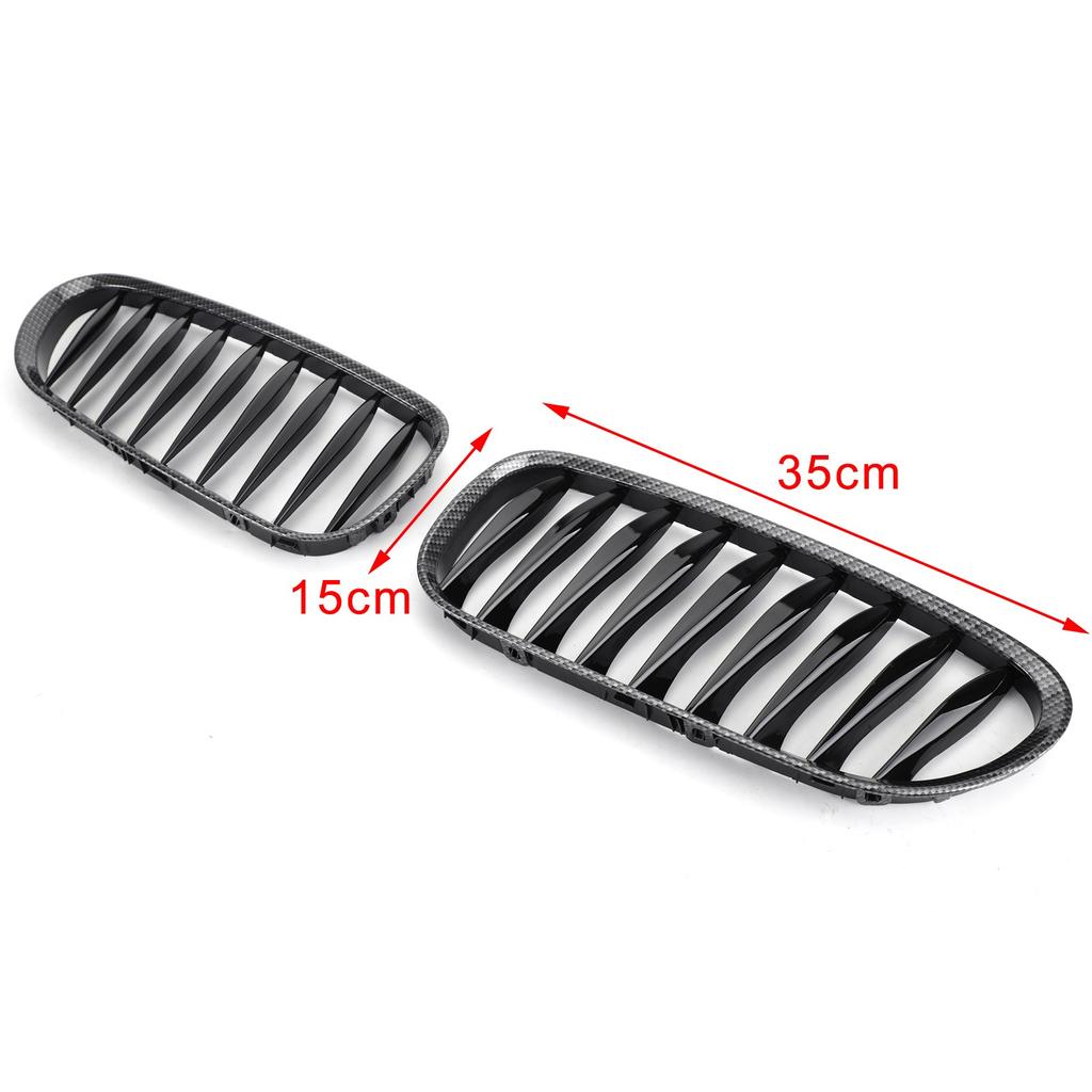 Grille de calandre avant ABS Fibre de carbone Compatible BMW Z4 E85 E86 2003-2008
