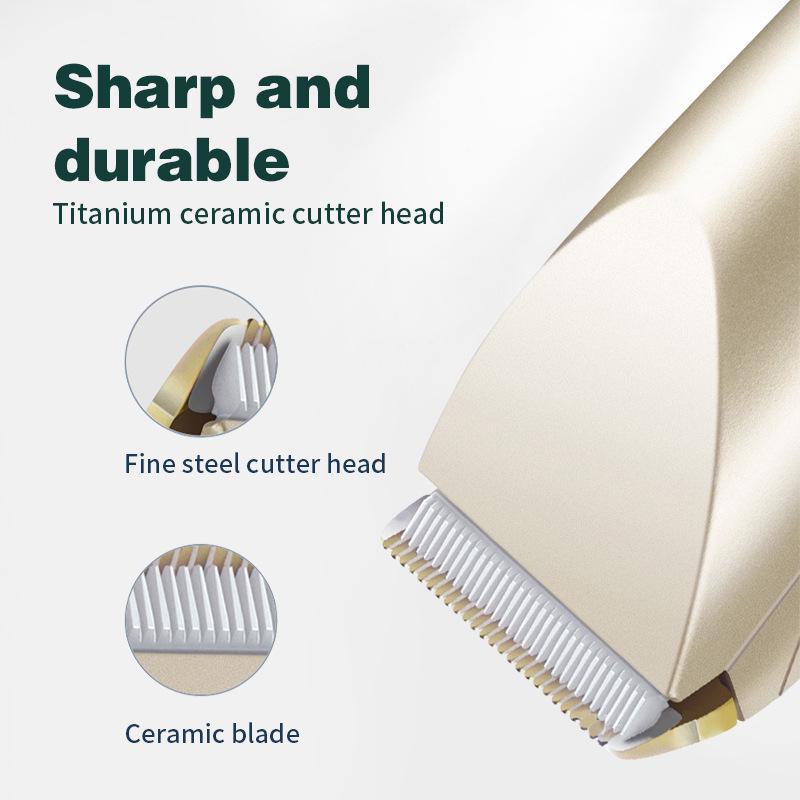Ceramic Blade Professional Hair Clipper - Electric Hairdressing Tool