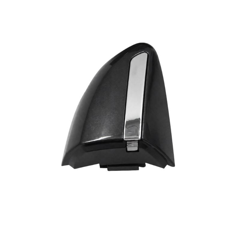 Door Handle Cover Trim 2014-2018, ABS Exterior Replacement Cap with Insert Detail for Daily Wear Cleanup Use Part