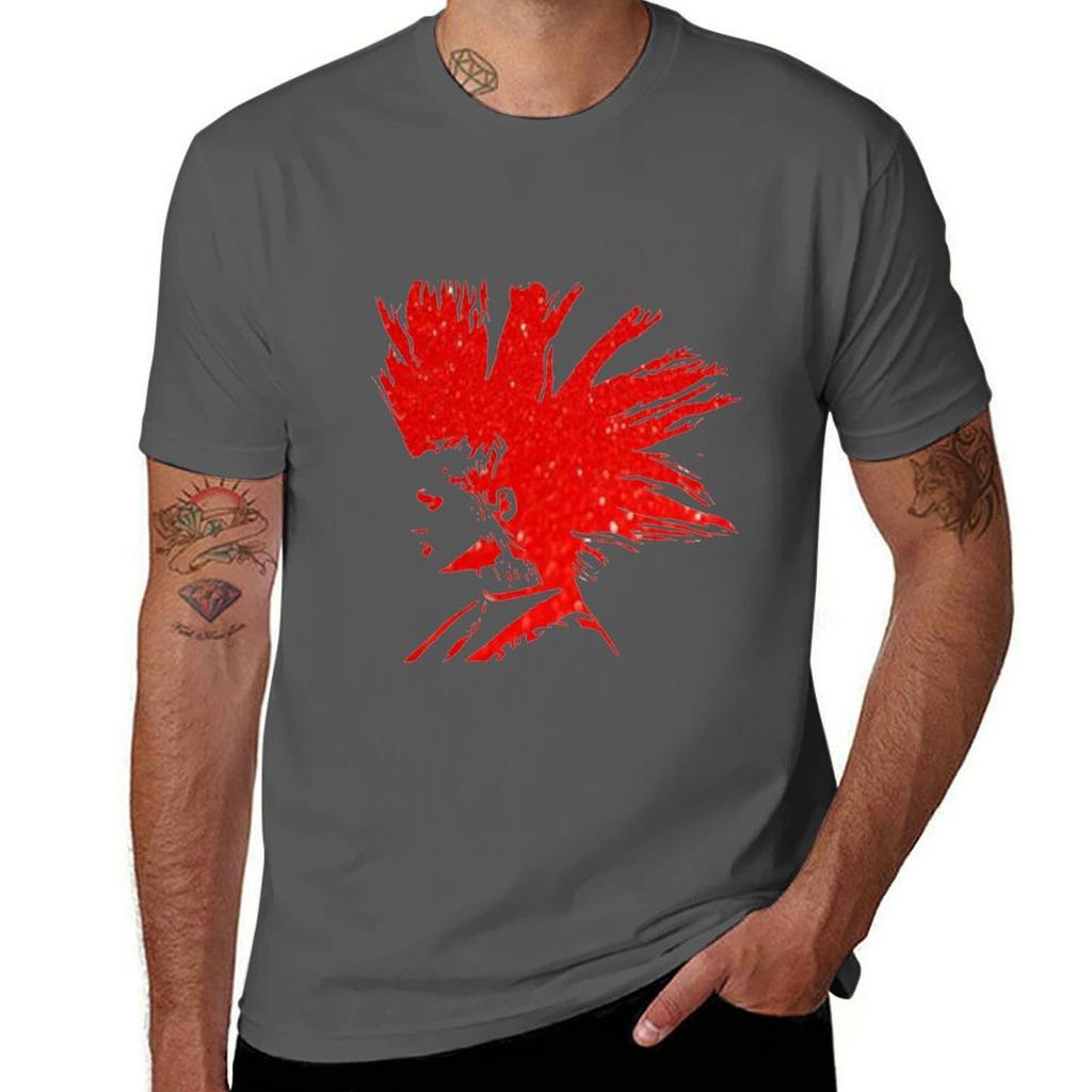 Distillers Brody Red Glitter Tshirt Plus Size Short Sleeve Tshirt