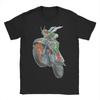 Unisex Unisexs Tshirt Kaunisex Rider Nigo Creative Pure Cotton Tee Shirt Short Sleeve T Shirt Round Collar Clothes Unique