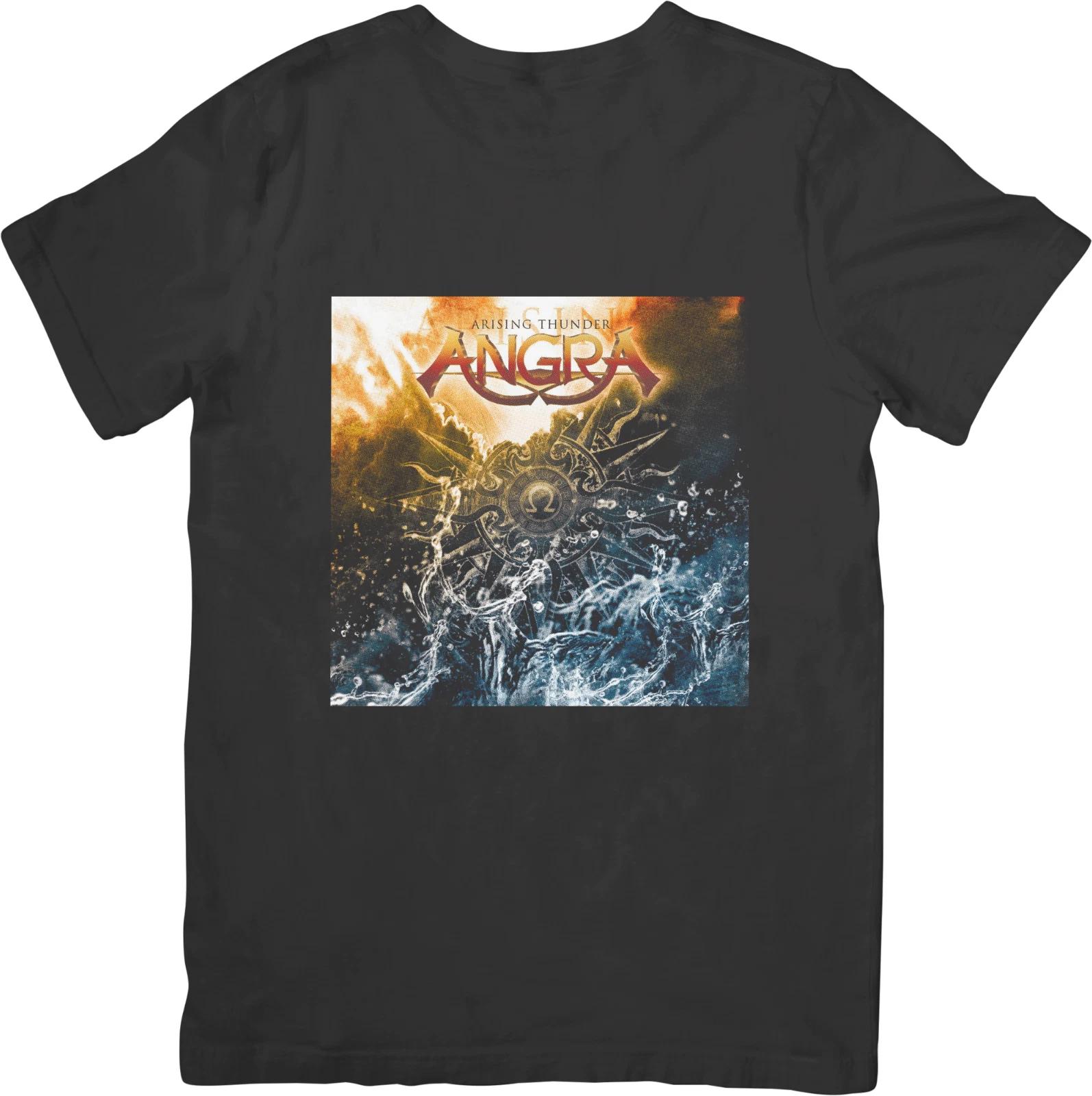 

Angra Music Unisex Fit for Men & Women Quality Cotton T-Shirt Black 2XL