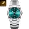 Fashion Quartz Ladies Watch Stainless Steel Date Week Woman's Wristwatch Waterproof Luminous Business Watches For Men Couples