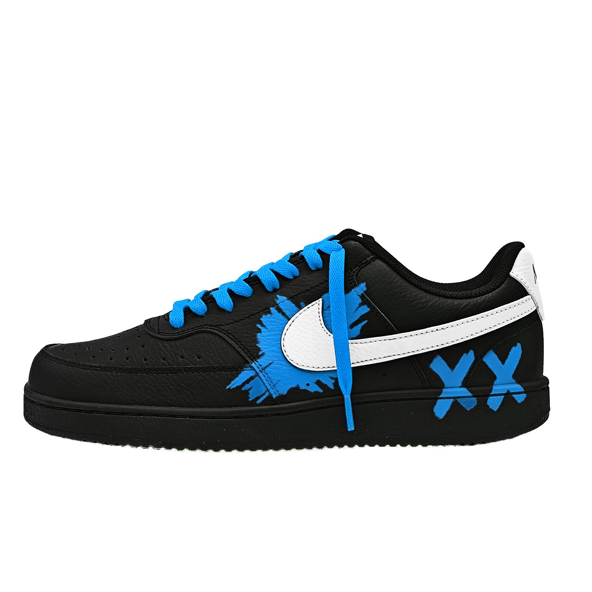 Nike Court Vision 1 Blue Graffiti