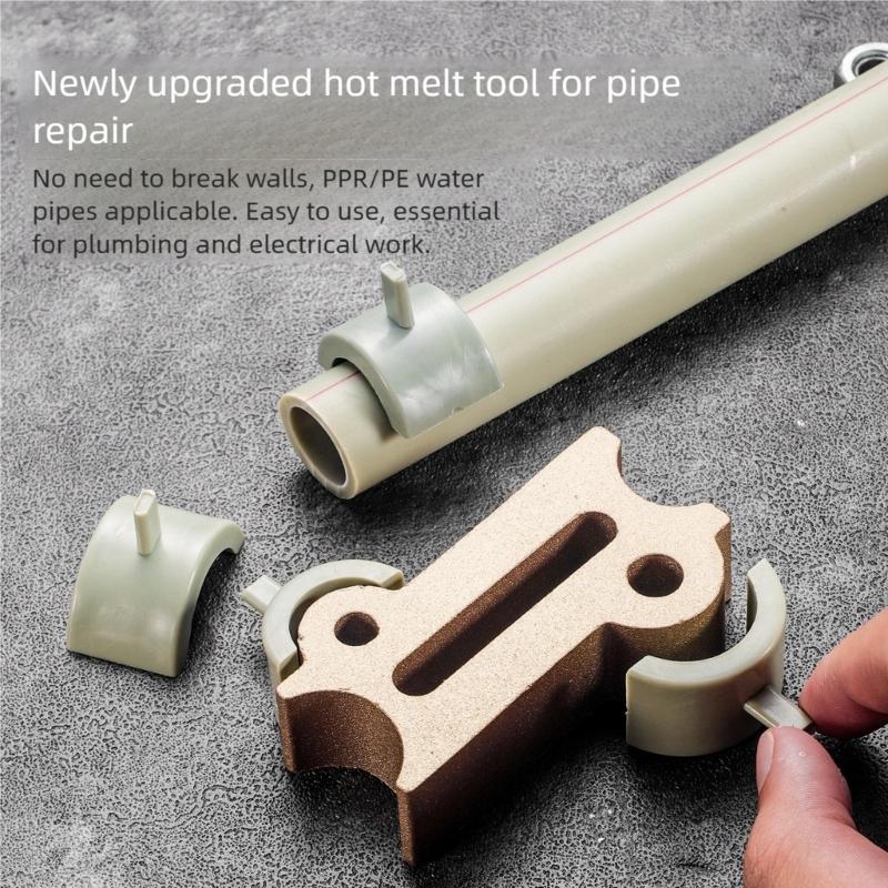 Efficient Heat Bonding Plumbing Welding Tool Set Suitable For 4/6 Inch Water Pipe Repair And Maintenance Fast Leak Fixes
