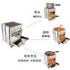 Square Wood Burning Camp Stove Outdoor Survival BBQ Mini Grill BBQ Outdoor Camping BBQ Firewood Folding BBQ Picnic Stove