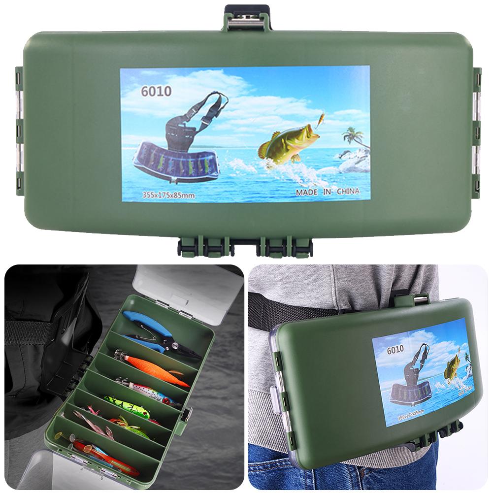 Fishing Belt Bag Fishing Bait Storage Belt Box Large Capacity Fishing Tool Storage Box Multifunctional Fishing Accessories