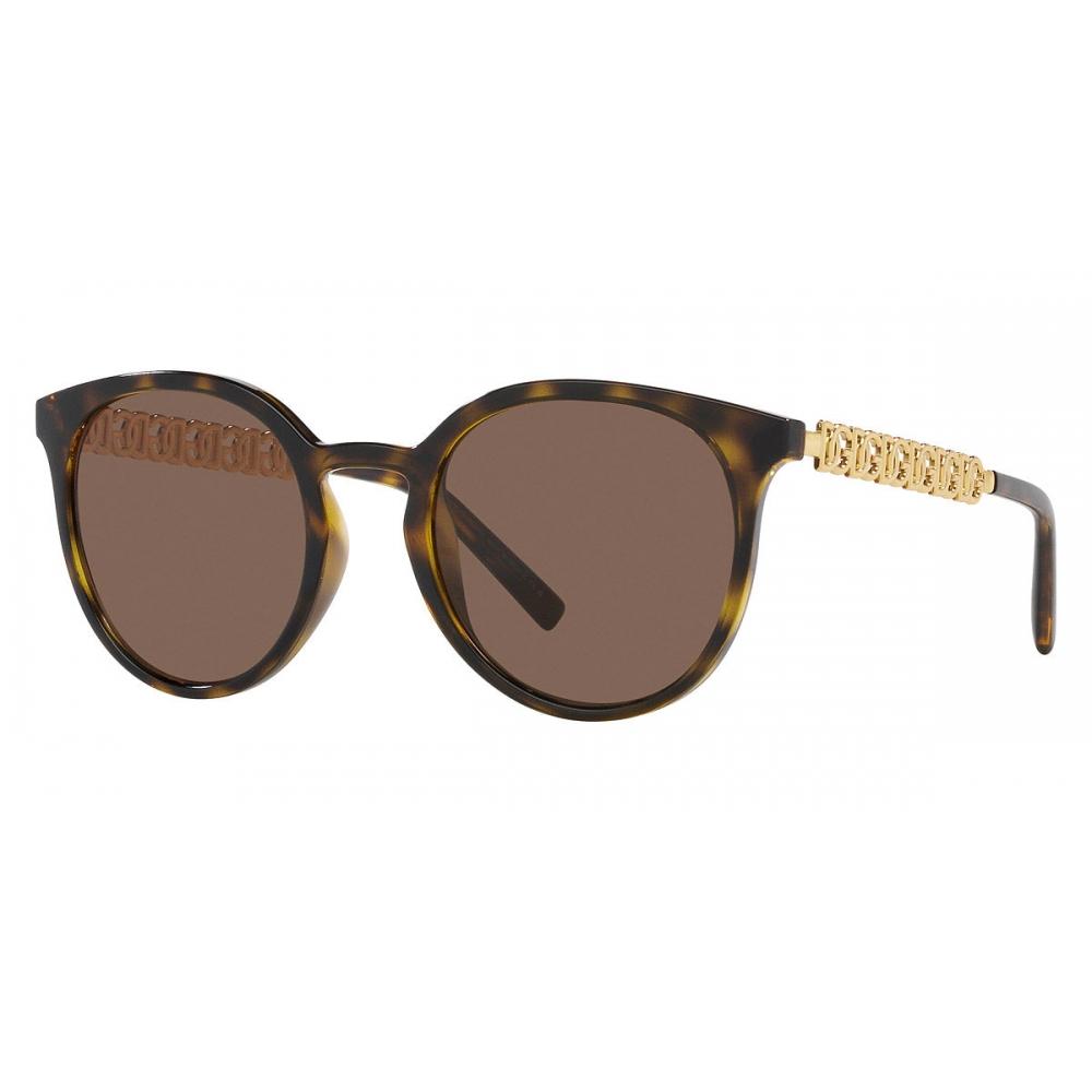 

Dolce Gabbana Женские солнцезащитные очки Havana 52 мм DG6189U 502 73 52 Гавана
