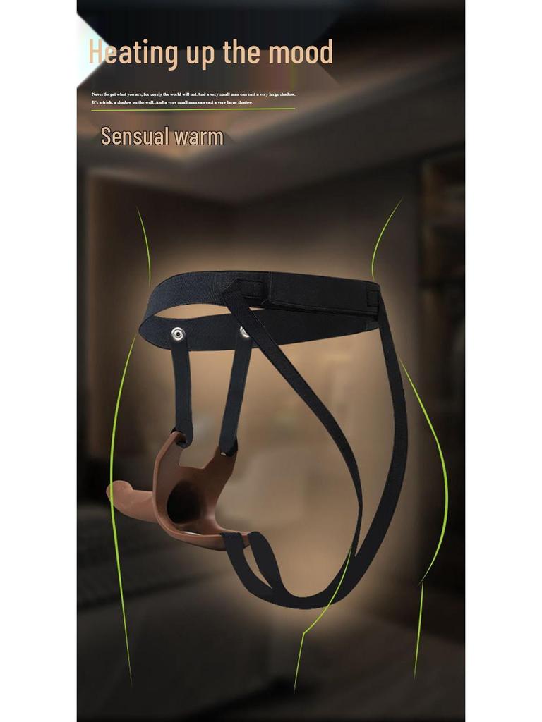 Jiuaiai Wearable Silicone Dildo Pants - Cross-Dressing and Masturbation Toy