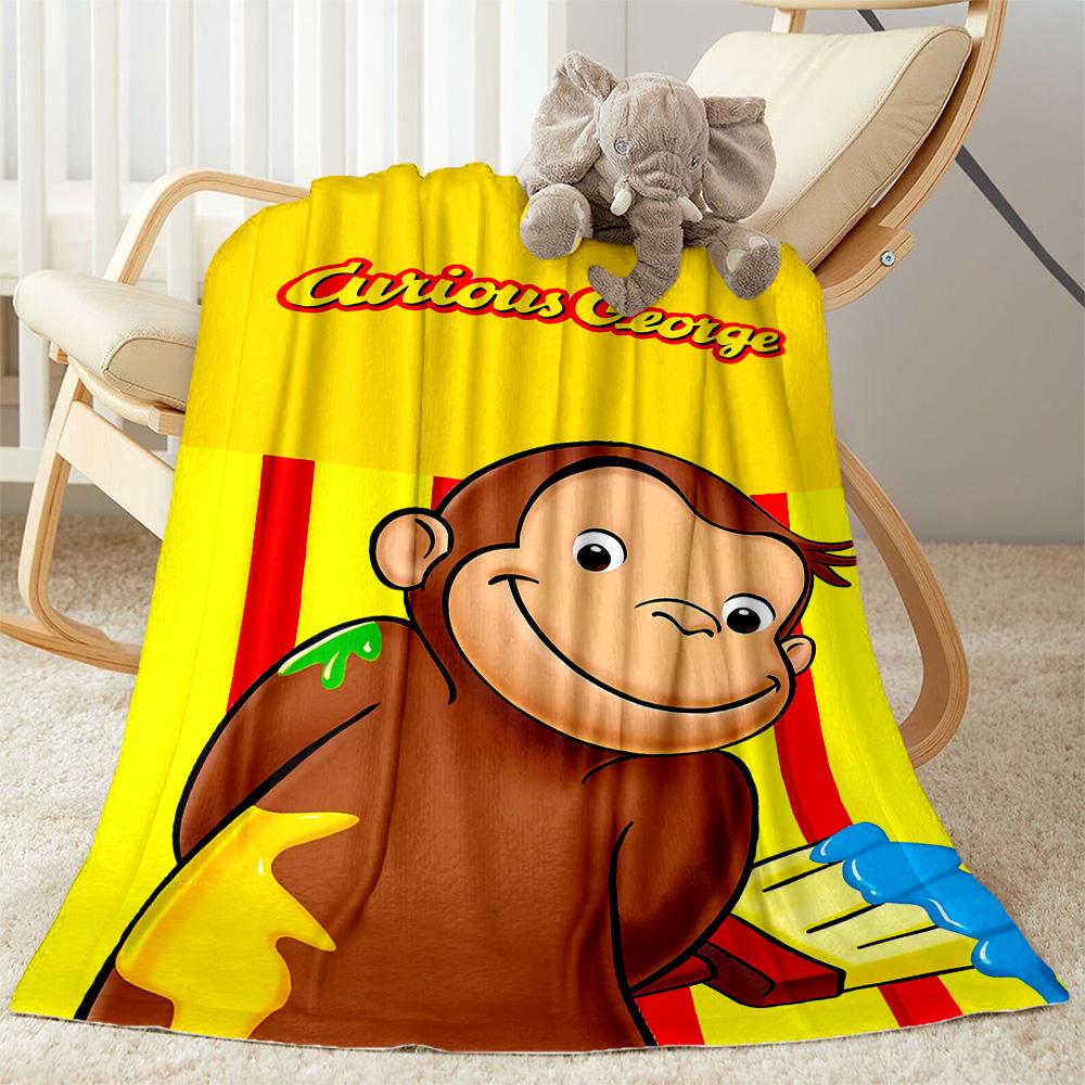 Blu Eyi Adventure Blanket Warmthful Decor Great for Sofa Picnics Office Chair Four Seasons Multipurpose Digital Print