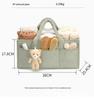 Portable Baby Diaper Organizer and Changing Table Rack