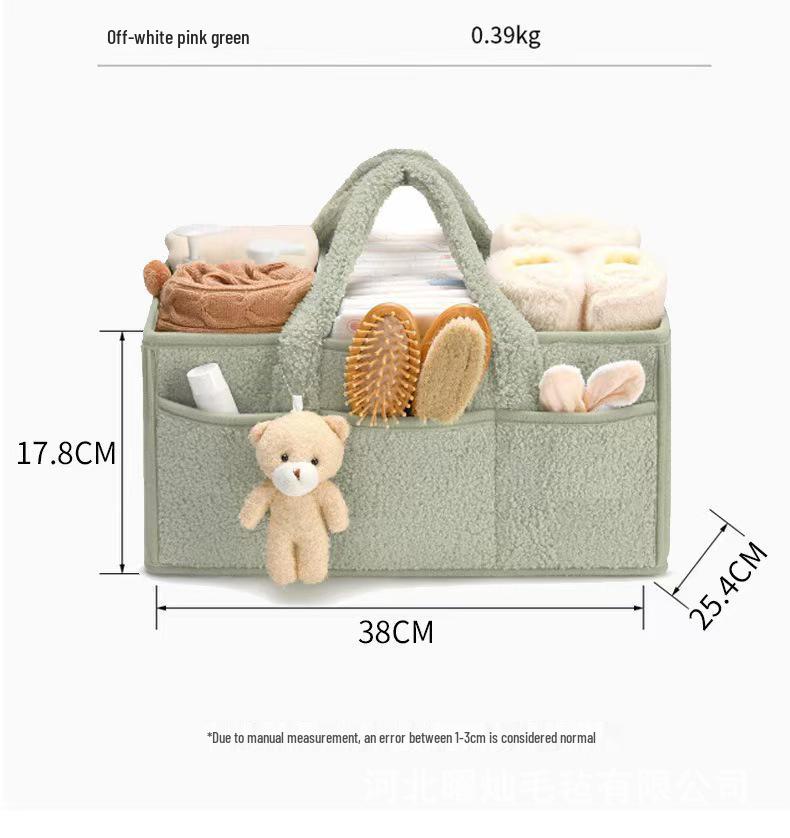 Portable Baby Diaper Organizer and Changing Table Rack