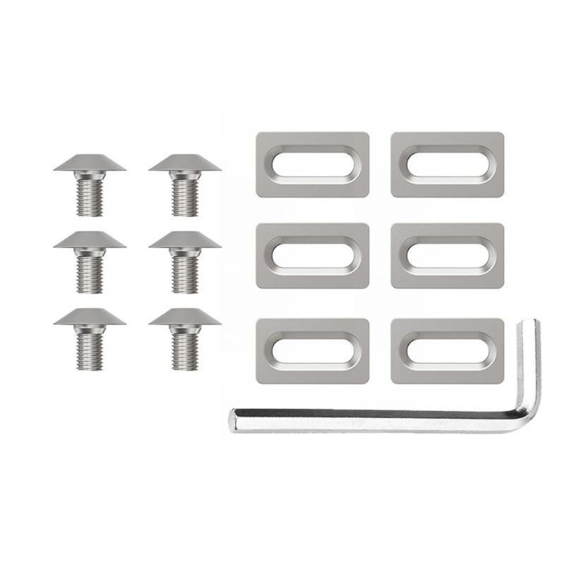 Road Bike Cleat Screw Stainless Steel Locking Plate Screw Washers Bolt And Washers Pedal Accessories
