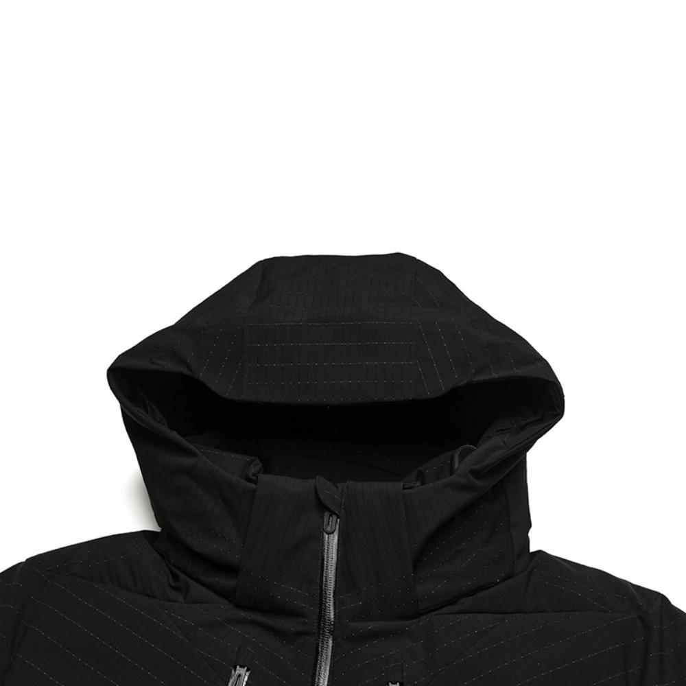 New FILA Fitness Down Jackets Men's Pitch Black A11M541902FBK