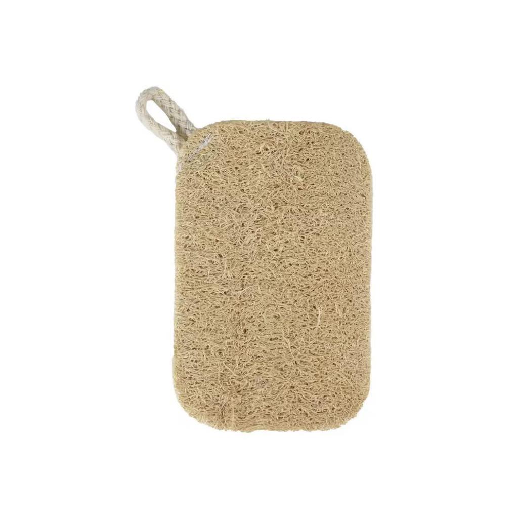 Natural Loofah Dishwashing Pad: Thick, Oil-Absorbing Sponge & Scouring Brush for Kitchen Cleaning
