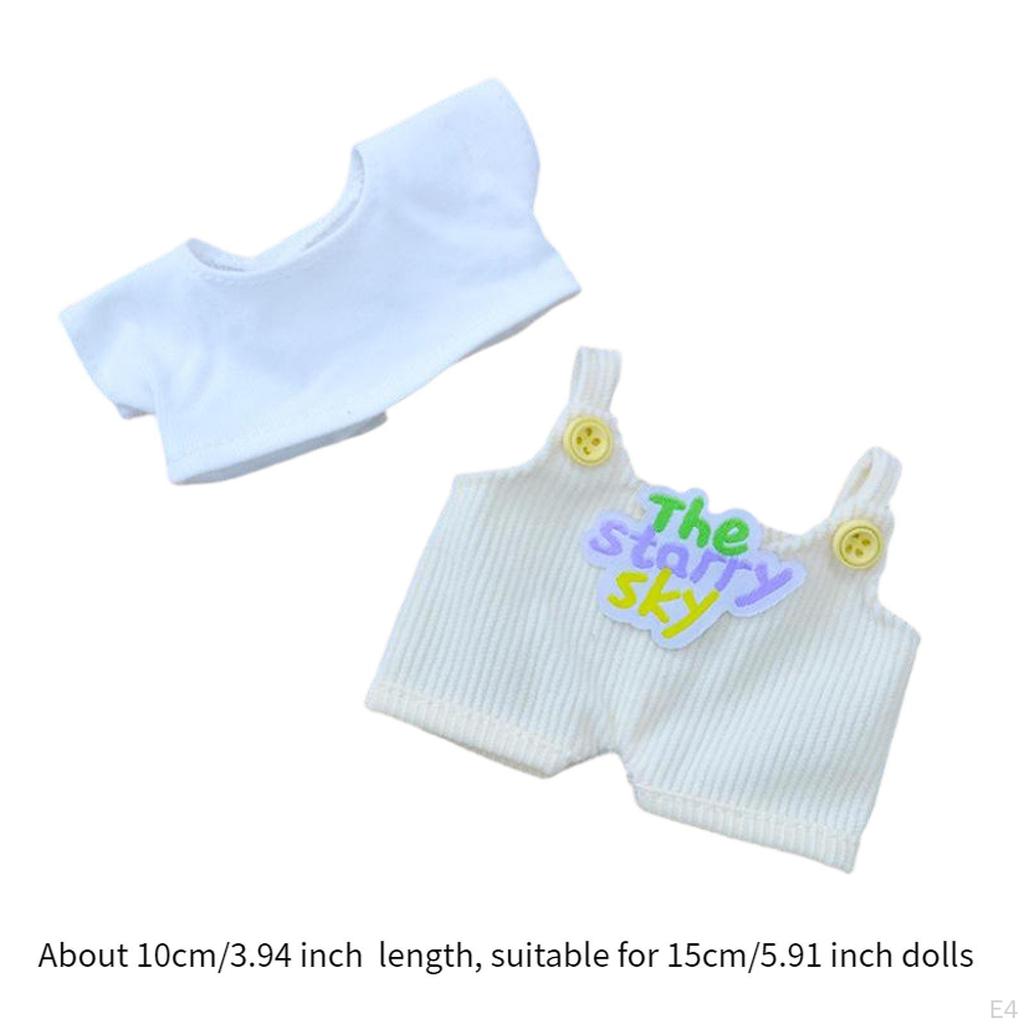 Doll Clothes Set , Outfits for 15cm Dolls Dress up Boy Girls Thanksgiving