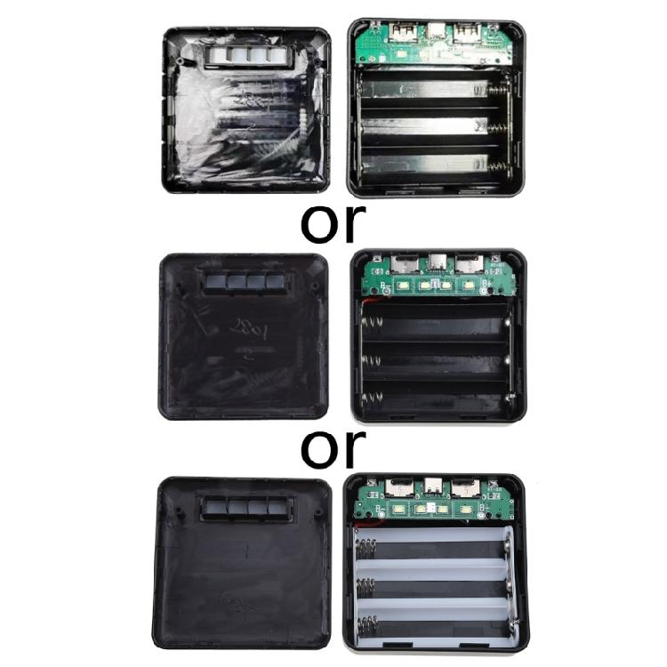 

DIY Power Bank Cases DIY Shells Battery Charger Cases with LED Light Function 1