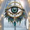Decoraci Ó N Colgante De Ojos Malvados New Product Flat Heterochromatic Window Hanging Home Pendant Sun Catcher Decoration
