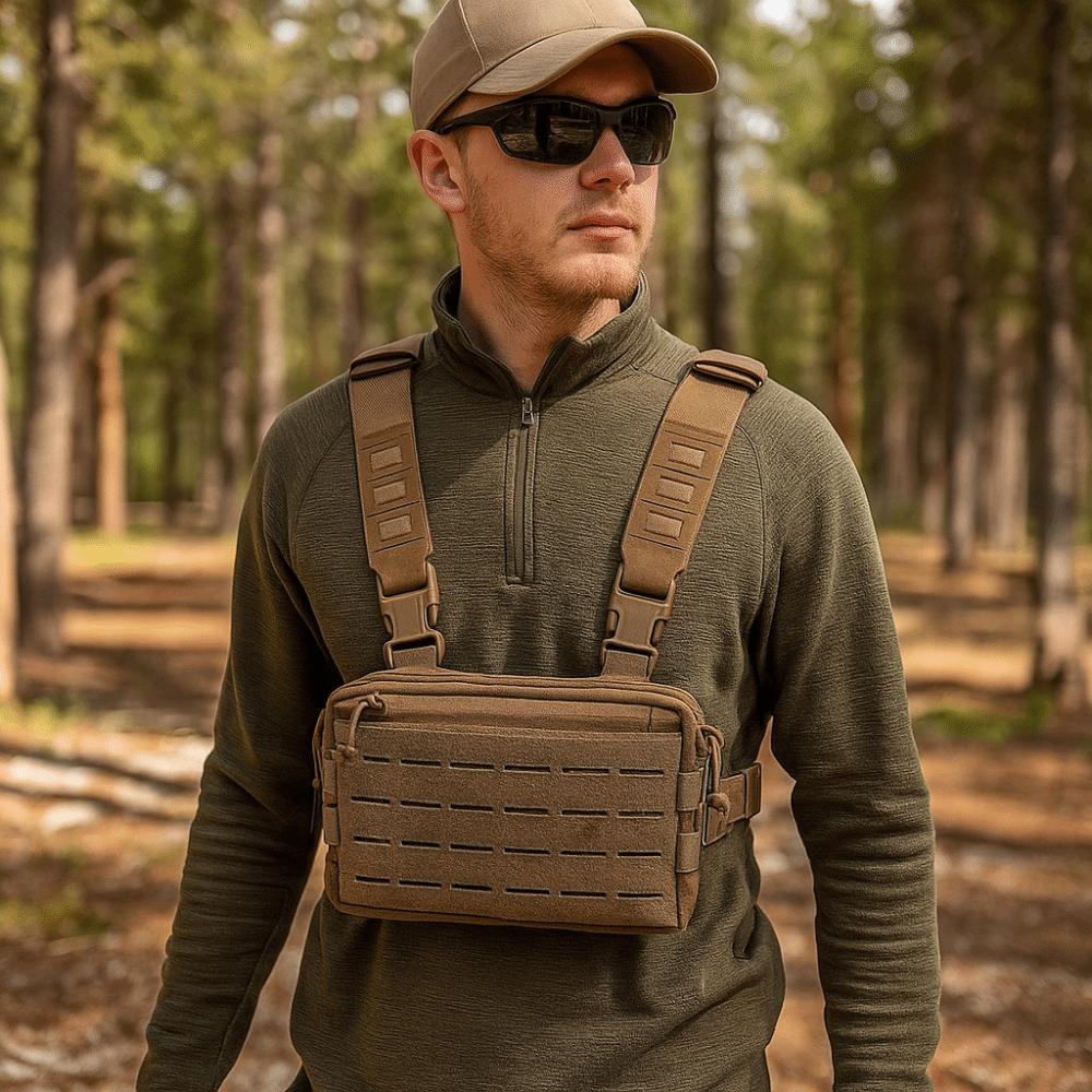 Multi-Functional Backpack Equipped with System Recon Kit Bag Training Suit Fanny Pack Cycling