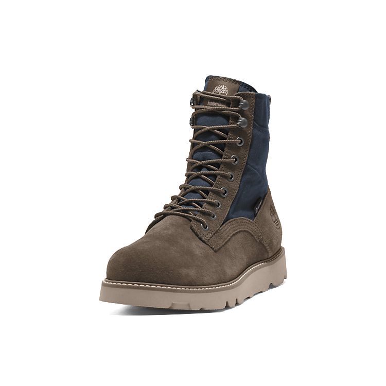 Timberland Vibram Fashion Mid-Calf Outdoor Boots Men Boots Green Blue A5MAR901