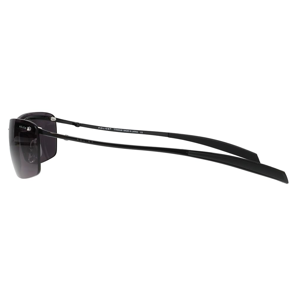 Sunglasses S8167J 0530 62 Reprint bespoke model Bespoke color rimless Rimless Square Japan model [Police] Two-point