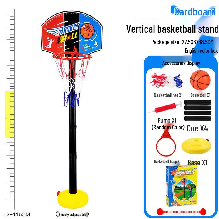 Canasta de Baloncesto Interior Ajustable Estilo Dibujos Animados para Niños con Envío Gratuito