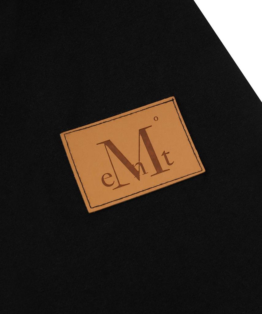 Mucent Leather Point Signature Short Sleeve Tee