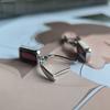 Серебряные серьги с искусственным гранатом nano 3.609ct (60002454)