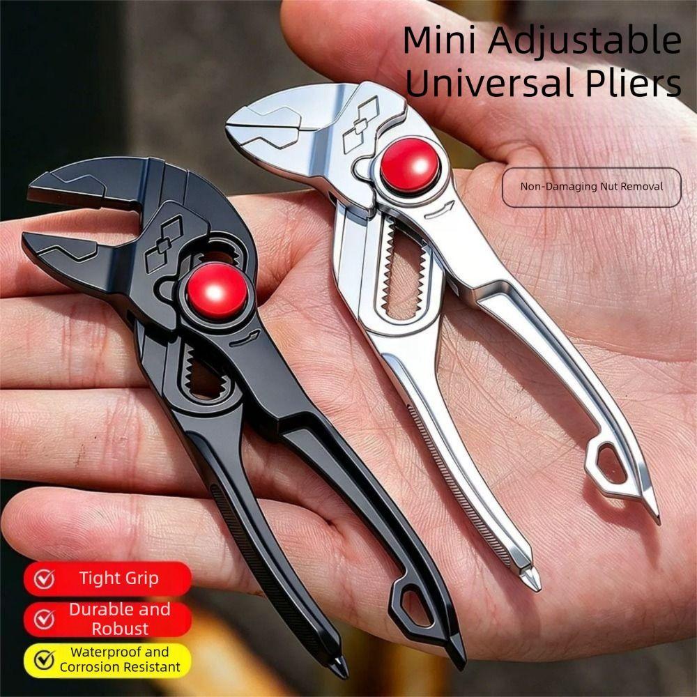 Chrome Vanadium Steel Clamp Wrench Industrial Grade Multifunctional Tool Compact Miniature Pliers