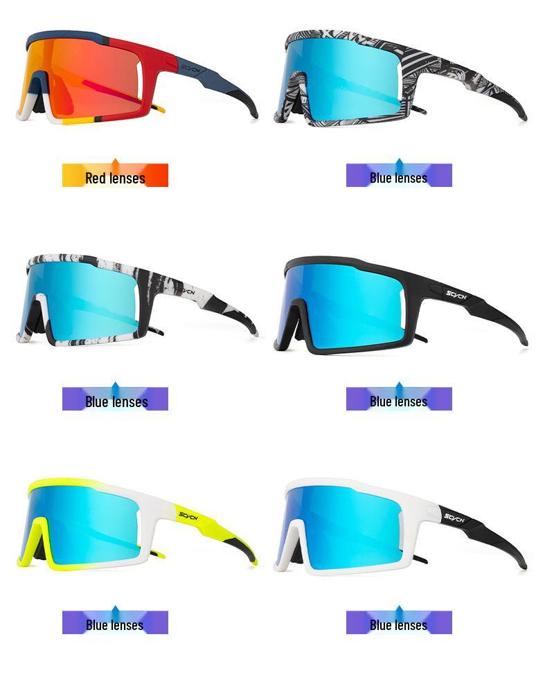 SCVCN UV Protection Cycling Sunglasses for Mountain and Road Biking
