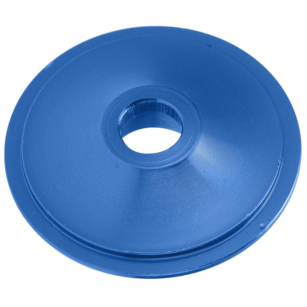 Bike Front Fork Headset Cover Aluminum Threadless Stem Bowl Set Cover for MTB Mountain Road BicycleBlue