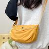 Bag Niche Canvas Small Bag Women's New Women's Bag Messenger Bag Fashion Shoulder Bag Dumpling Bag