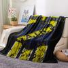 1PC Custom Name Aik Patterned Flannel Blanket Suitable For All Seasons for Home Decor Warmth and Comfort Gifts Holiday Present
