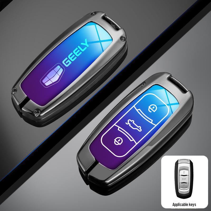 Compatible Key Cover for Geely Xingyue L, Xingrui, 4th Gen Dihao, Boyue, Binyue, Icon, Vision, and X6 Cars