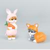Cute Cat Mofusand Animal Costume Model Ornament Set For Desktop Decoration