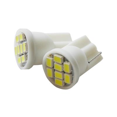 Shingen LED Glühbirne T10 10000K 8 Reihen SMD 2er-Set für Positionssphäre