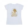 Wish Womens/Ladies Looking Goat Cotton T-Shirt