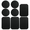 Mounts & Holders 8Pcs Metal Plates Sticker Replace For Magnetic Car Mount Holder Cell Phone Gps Black