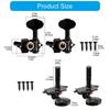 Guitar Knobs Keys for Acoustic Electric Guitar 2R2L Guitar String Tuning Pegs Guitar String Tuner Guitar Machine Heads