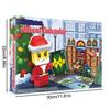 Christmas Advent Calendar Ornaments Magnetic Santa Claus Train Construction Set 24 Days Of Surprise Gifts Christmas Decorations