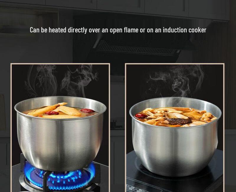 304 Stainless Steel Lard Oil Pot with Filter