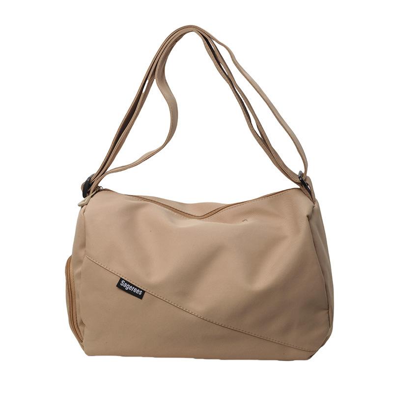 Simple Large Capacity Travel Bag Dry Wet Separate Independent Shoe Warehouse Duffle Bag Solid Color Casual Yoga Sports Gym Bag