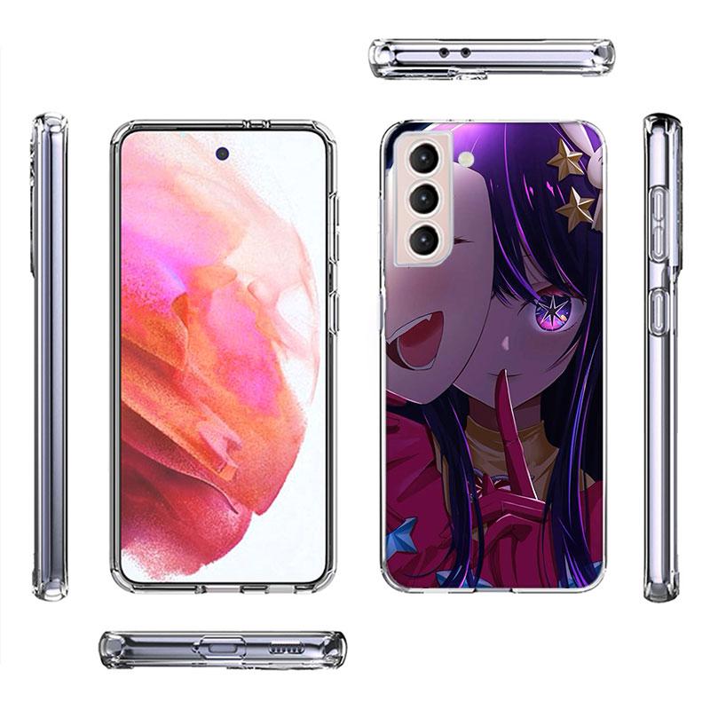 H-Hoshino Ai Phone Case For Samsung Galaxy S25 Edge S24 S23 FE S21 S20 S10 Plus S22 S26 Ultra Cover Clear Cases TPU Capa Shell C