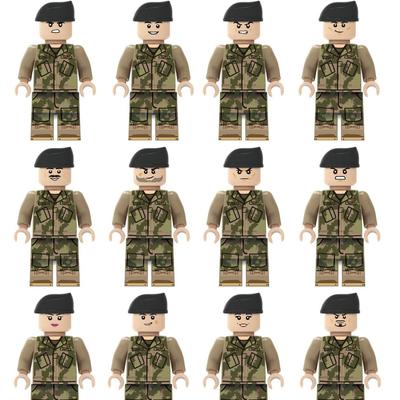 12 tk 8107 õhurünnaku divisjoni väikeste pelletitega sõjaväenuku laste ehitusklotsid
