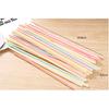 100Pcs/Set Curved Plastic Drinking Straw Cocktail Lounge Wedding Birthday Party