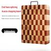 Acacia Wood Cutting Board with Handle
