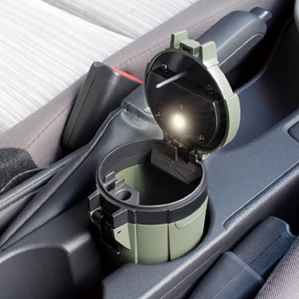 Tsuchiya Yac Car Interior Accessories RUGGED Solar Ash GR Moss Green PF-362