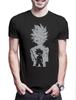 Shadow Herren T-Shirt Super Dragon Saiya Gym Vintage Ball Karate Kung Fu